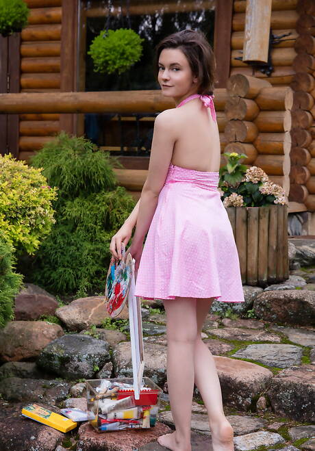 Met Art invite you to explore xxx pics with Kertu demonstrating perfect form